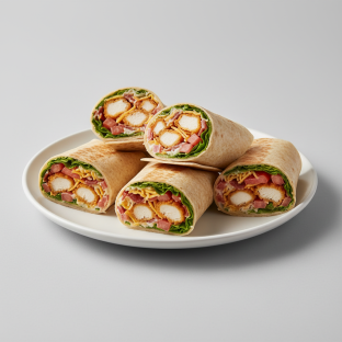 Crispy Chicken Tenders Wrap Crispy Chicken Tenders Wrap