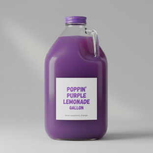 Poppin' Purple Lemonade Gallon Poppin' Purple Lemonade Gallon
