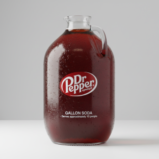 Dr Pepper Gallon Soda Dr Pepper Gallon Soda