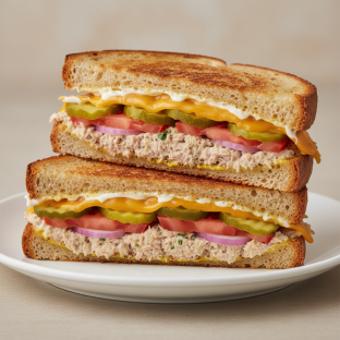 Tuna Melt Sandwich Tuna Melt Sandwich