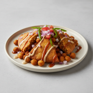 Samosa Chaat Samosa Chaat