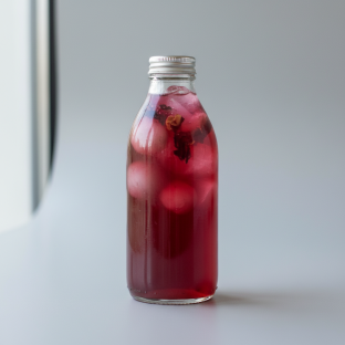 Iced Lychee Hibiscus Tea Iced Lychee Hibiscus Tea