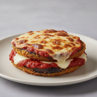 Breaded Eggplant Parmesan Breaded Eggplant Parmesan