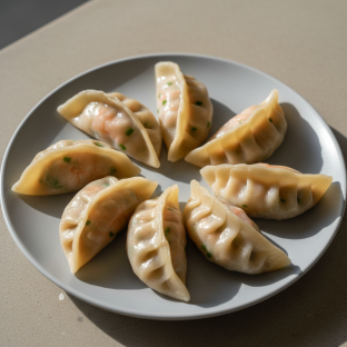 Triple Delight Dumplings (8 Pieces) Triple Delight Dumplings (8 Pieces)