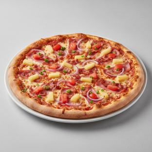 Maui Zaui Pizza with Ham (Large 14") Maui Zaui Pizza with Ham (Large 14")