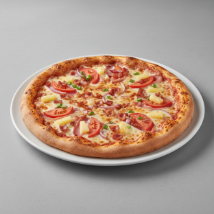 Maui Zaui Pizza with Ham (Medium 12") Maui Zaui Pizza with Ham (Medium 12")