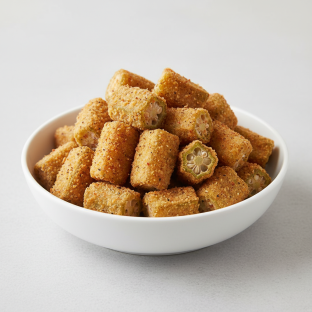 Single Fried Okra Single Fried Okra