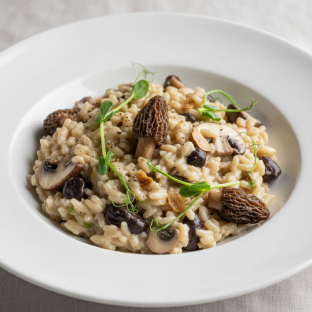 Kashmiri Gucchi Truffle Risotto