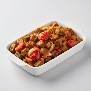 Bhindi Masala Tray