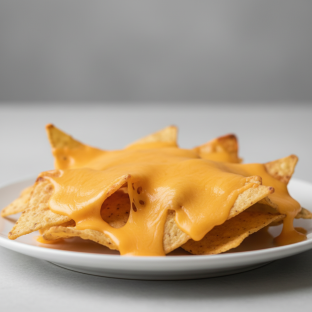 Melted Cheese Nachos Melted Cheese Nachos