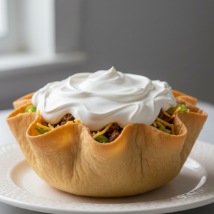 Sour Cream Taco Salad Sour Cream Taco Salad