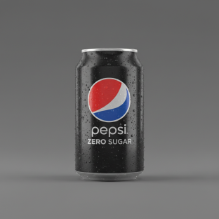 Pepsi Zero Can
