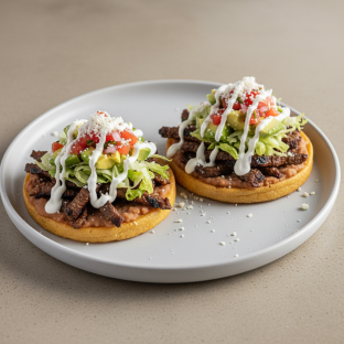 Sopes (2 Pieces) Sopes (2 Pieces)