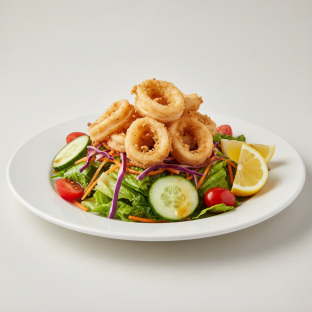 Fried Calamari Salad