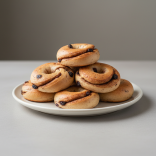 Cinnamon Raisin Mini 1/2 Dozen Bagels