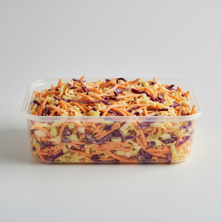 Carrot Cabbage Slaw Salad Tray Carrot Cabbage Slaw Salad Tray