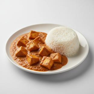 Paneer Butter Masala Plate Paneer Butter Masala Plate