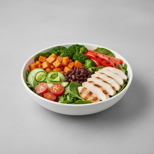Vegetables Bowl - Salad Mix Vegetables Bowl - Salad Mix