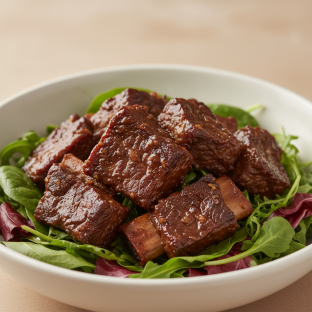 Short Rib Bowl - Salad Mix Short Rib Bowl - Salad Mix
