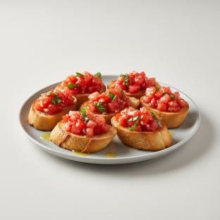 Bruschetta Pomodori Bruschetta Pomodori