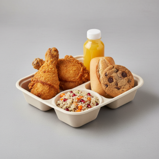 Fried Chicken, Quinoa, Chocolate Chip Cookie Fried Chicken, Quinoa, Chocolate Chip Cookie