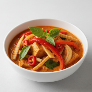 Soft Tofu Red Curry Soft Tofu Red Curry
