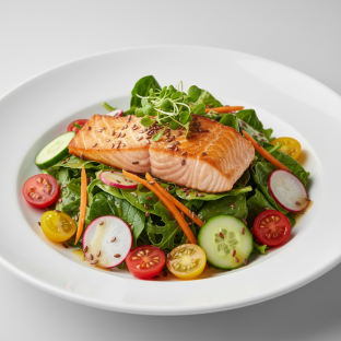Spa Salad With Salmon Spa Salad With Salmon