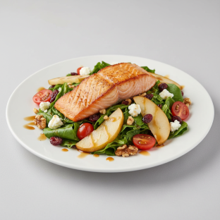 New York Salad With Salmon New York Salad With Salmon