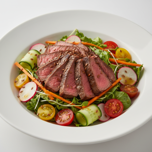Spa Salad With Steak Spa Salad With Steak