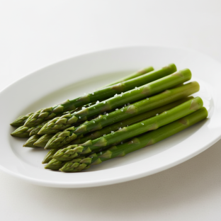 Steamed Green Asaparagus Steamed Green Asaparagus
