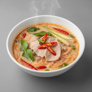 Thai Tom Yum Noodles Thai Tom Yum Noodles