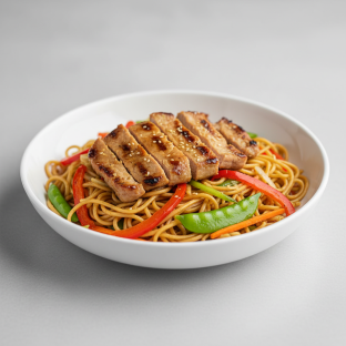 Lemongrass Pork Garlic Noodles Lemongrass Pork Garlic Noodles