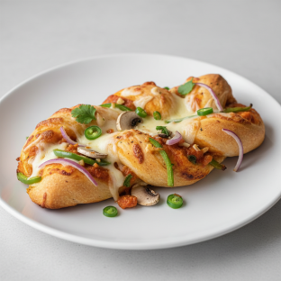 Tikka Masala Veggie Pizza Twist