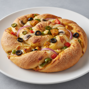 Curry Chicken Pizza Twist