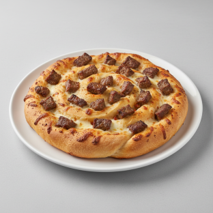 Gluten-Free Halal Spicy Beef Lamb Kabob Pizza Twist