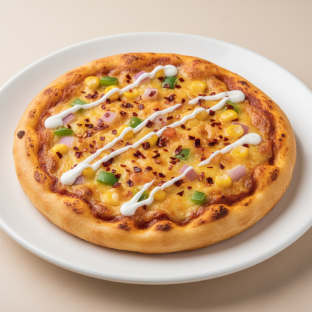 Chilli Corn Pizza