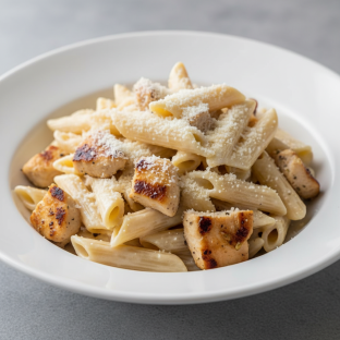 Alfredo Chicken Pasta Twist
