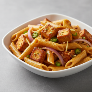Shahi Paneer Pasta Twist