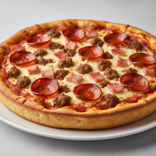 Vegan All Meat Pizza