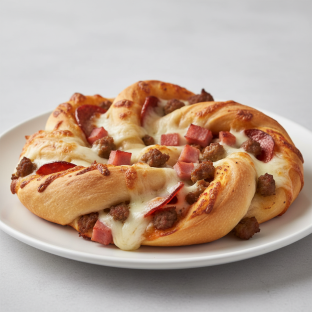 Vegan All Meat Pizza Twist