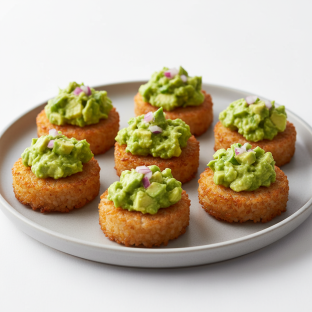 6 Pieces Avocado Crack Rice 6 Pieces Avocado Crack Rice