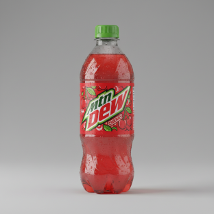 Mtn Dew Cherry - 20oz Bottle Mtn Dew Cherry - 20oz Bottle