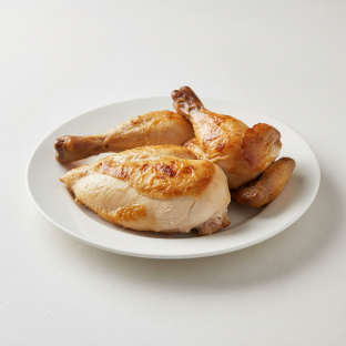 White and Half Chicken (No Sides) White and Half Chicken (No Sides)