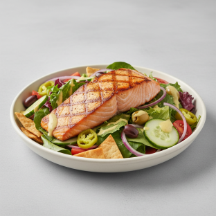Grilled Salmon Salad Grilled Salmon Salad