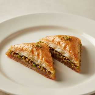 Triangle Baklava (2 Pieces) Triangle Baklava (2 Pieces)