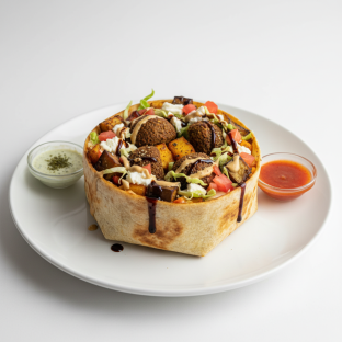 Vegetarian Crunchwrap Supreme Vegetarian Crunchwrap Supreme