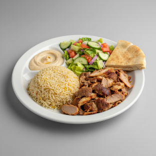 Shawarma Combo Plate Shawarma Combo Plate