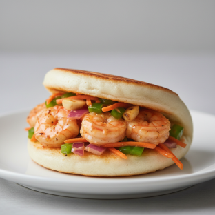 Garlic Shrimp Bun Garlic Shrimp Bun