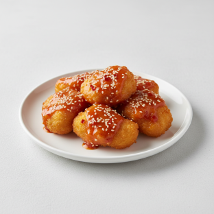 Sweet and Spicy Chicken Nuggets Sweet and Spicy Chicken Nuggets