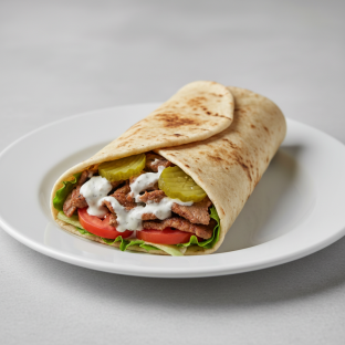 Lamb Shawarma Wrap